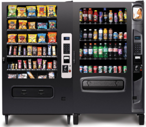 Vending machine 40-40 Refreshment Center for locations serving over 90 customers