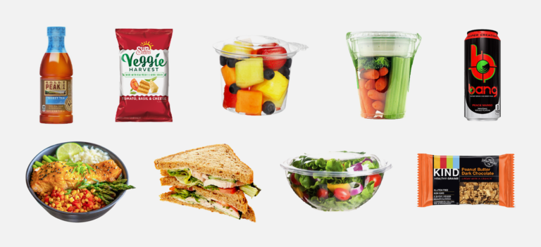 Mini Market vending offer healthy snacks